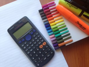 tuition-calculator-pens-stapler-writing-pad