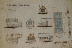 Dereel-school-plans-on-display-at-Dereel-History-Day