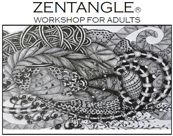 New Workshop: Zentangle for&nbsp;Adults