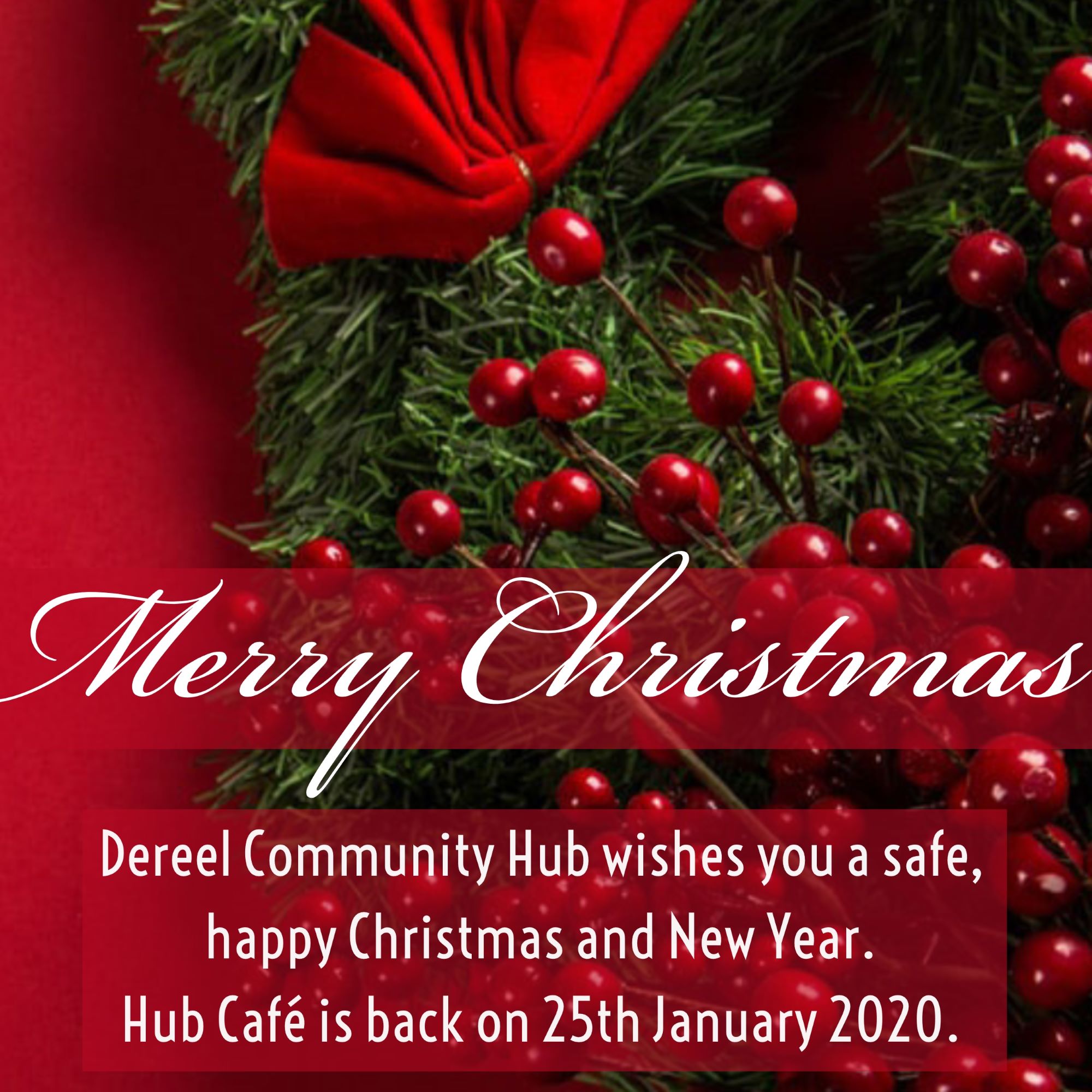Merry Christmas from the Dereel Community Hub!