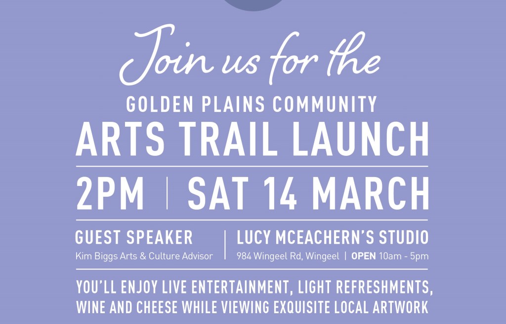 Invitation:  2020 Golden Plains Community Arts Trail&nbsp;Launch
