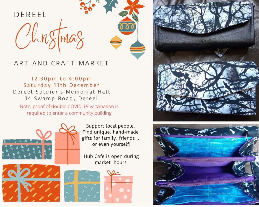 Handmade Bags and Purses at the Dereel Christmas Art and Craft&nbsp;Market