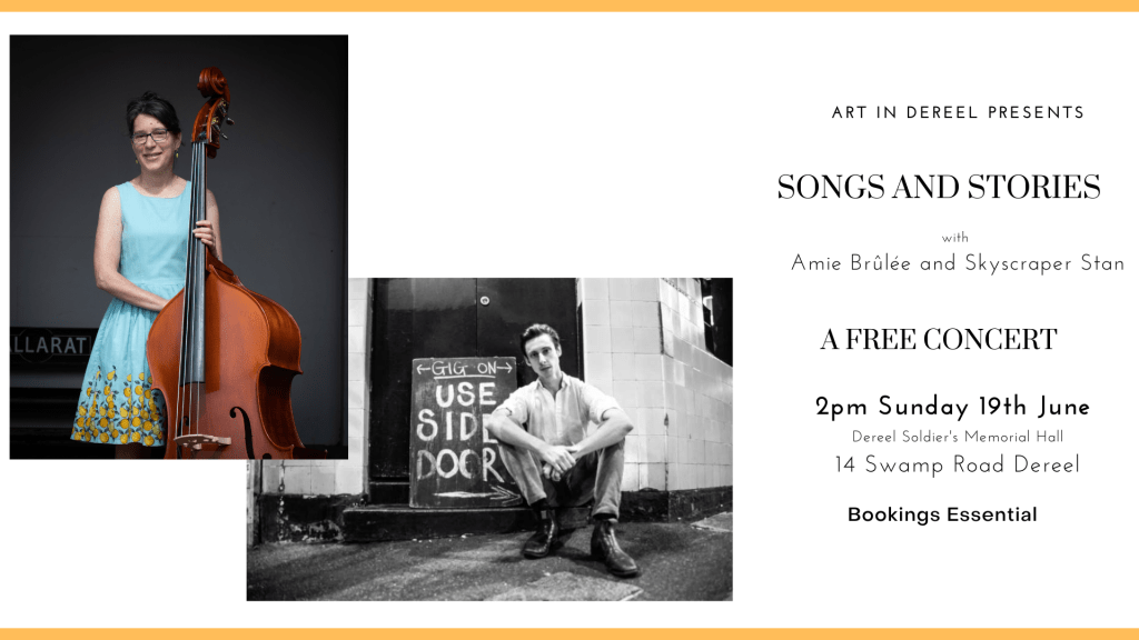 UPDATE: Songs And Stories – Free Concert in&nbsp;Dereel