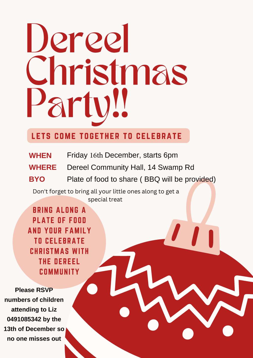 Dereel Christmas Party&nbsp;2022